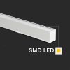 Oprawa V-TAC LED linear SAMSUNG CHIP 40W CCT zwieszana 120cm biała VT-7-44 3000K+4000K+6400K 3400lm 5 lat gwarancji
